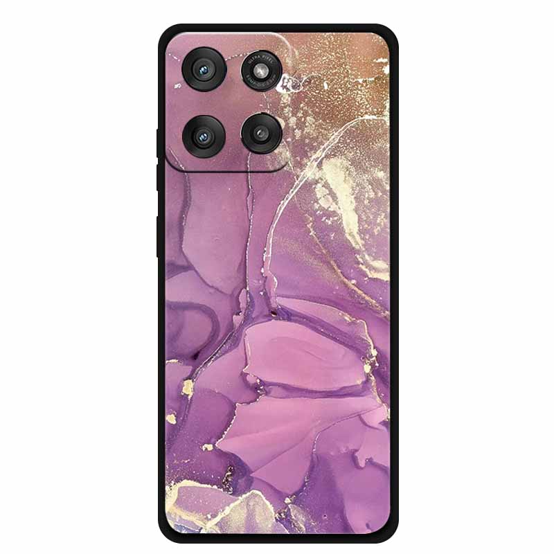 For Motorola Edge 60 Stylus Case Marble Painted Silicone Back Cover Case for Edge 60 Stylus Case Back Coque Edge 60 Stylus Cases
