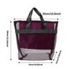 Hot Sale Large Capacity Mesh Wash Bag Large Capacity Shopping Bag Totes Shoulder Bag Foldable Portable Beach Handbags