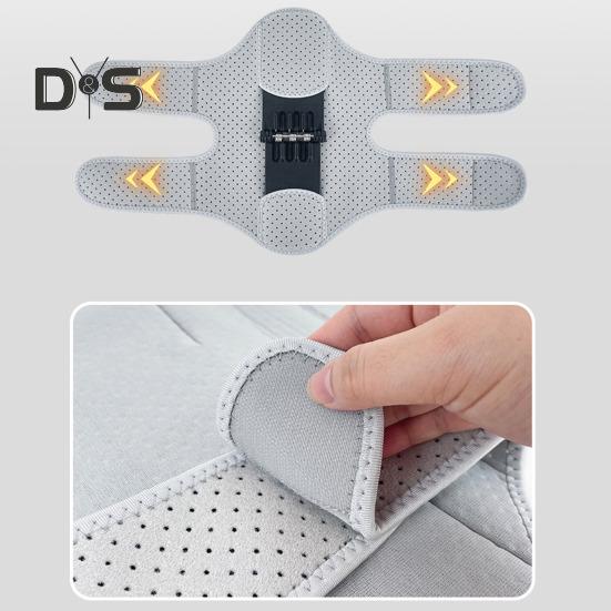 Knee Assistive Device Knee Protection Booster Brace Breathable Joint Support Spring Stabilizer Sports Knee Pads for Running Hiking