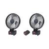 Электрический наружный вентилятор для кемпинга, рыбалки и путешествий. Мощный поток воздуха, гибкое положение, тихая работа.