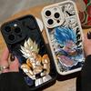 Аниме Супер Сайяны Горячий Чехол для Телефона Для IPhone 17e 17 16e 16 15 14 13 12 11 Air Pro Max Mini XR XS X 7 8 Plus Мягкая Задняя Крышка из ТПУ