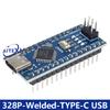 Mini / Type-C / Micro USB Nano 3.0 с загрузчиком совместимый Nano контроллер для arduino CH340 USB драйвер 16Mhz ATMEGA328P
