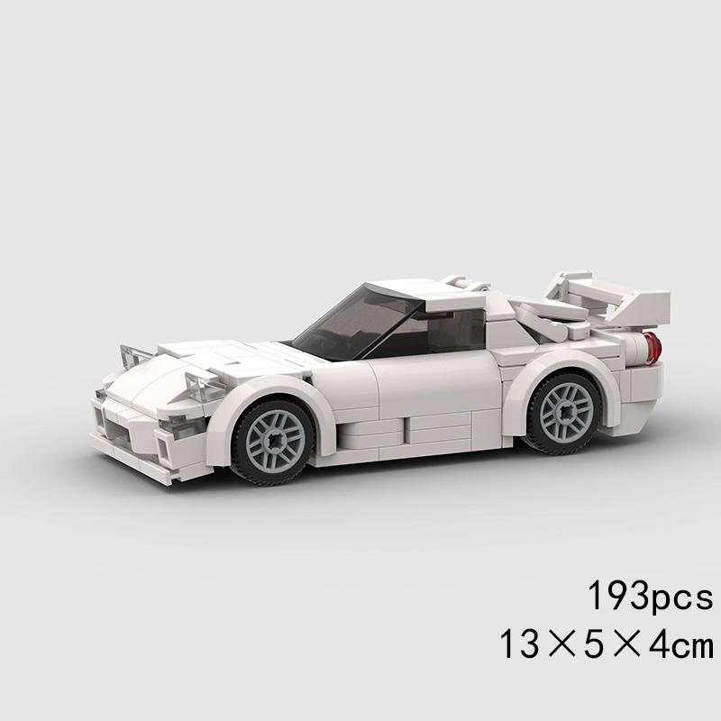 MOC Car Super Race City Speed ​​Sport Pickup Vehicle Model Building Blocks Rally Supercar Racing Bricks Christmas Gift Technical