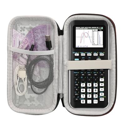 Kwmobile Чехол для калькулятора, совместимый с Texas Instruments TI-84 Plus CE - Чехол для хранения и переноски графических калькуляторов, Нейлон EVA - Черный