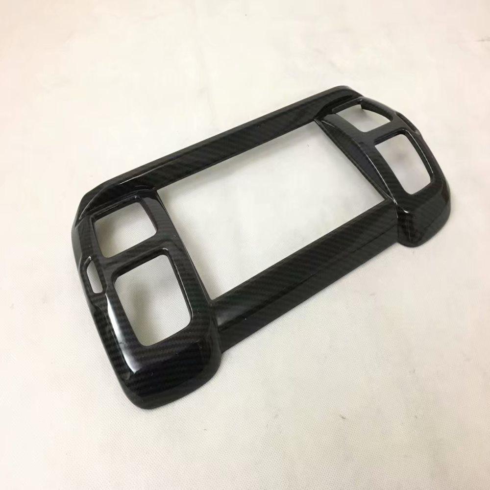 For Citroen C5 Aircross 2017 2018 ABS Chrome Car Console Navigation Frame Cover Trims Inner Auto Styling Accessories