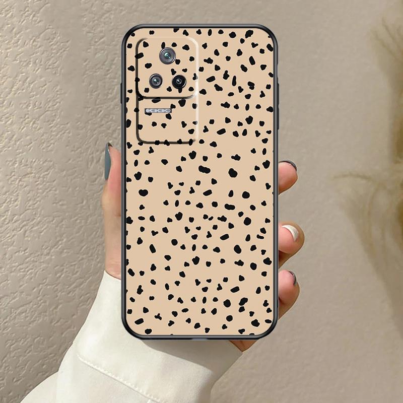 Коричневый чехол с леопардовым принтом для Xiaomi 13T 14T 15T Pro 13 14 15 Ultra 17 Pro Max POCO F7 F5 F6 X5 X6 X7 Pro