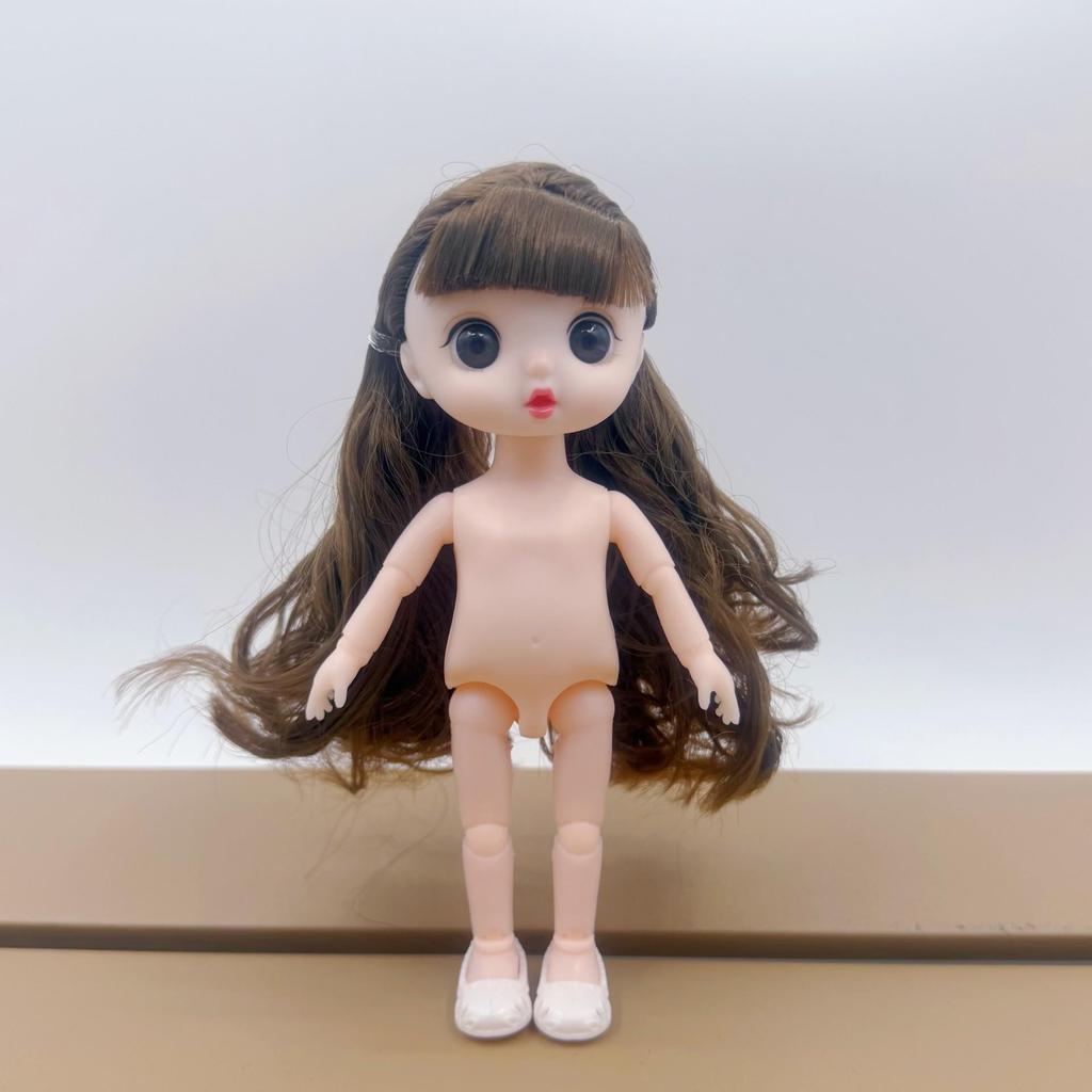 17 см мини-кукольное тело BJD - 6 дюймов принцесса девочка, 16 см маленькая голая кукла