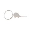Universal SIM Card Ejector Keychain with Stainless Steel Elephant for Quick Access