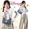 Disney Winnie The Pooh Denim Style Vintage Classic Cute Print Fashionable High-Value Casual Commuter Hobo Bag Women bags Blue BMK-72974