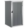 Vidaxl Садовый сарай, Серый, 88x89x161 см, Оцинкованная сталь