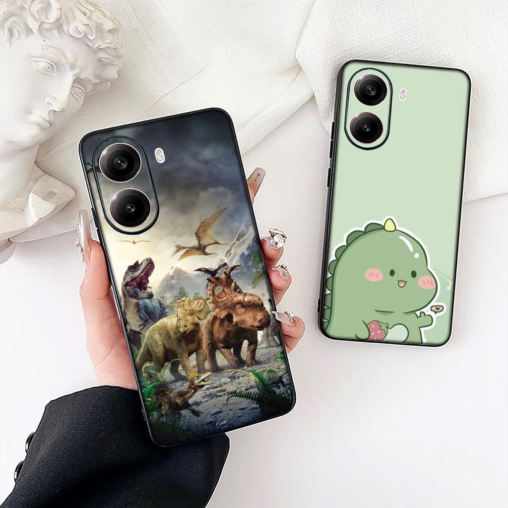 Cartoon Dinosaur Anime Phone Case for Samsung Galaxy A04 j7 J5 J2 Prime J8 A01 A02 A03 A42 M06 M16 M56 M23 M17 Cover Casing