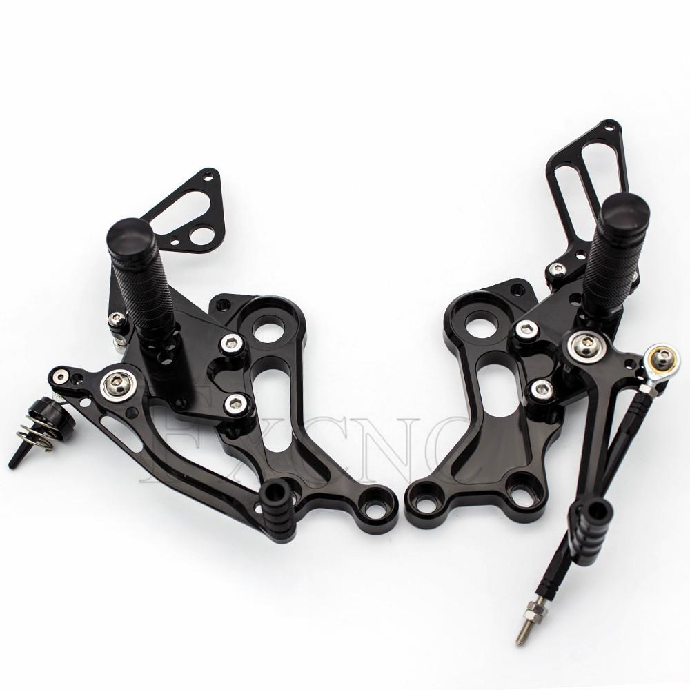Adjustable Motorcycle Foot Peg Pedal Footrest Rearsets Gear Shift For Ducati Monster S2R S4R S4RS 2003-2008 2007 2006 2005 2004