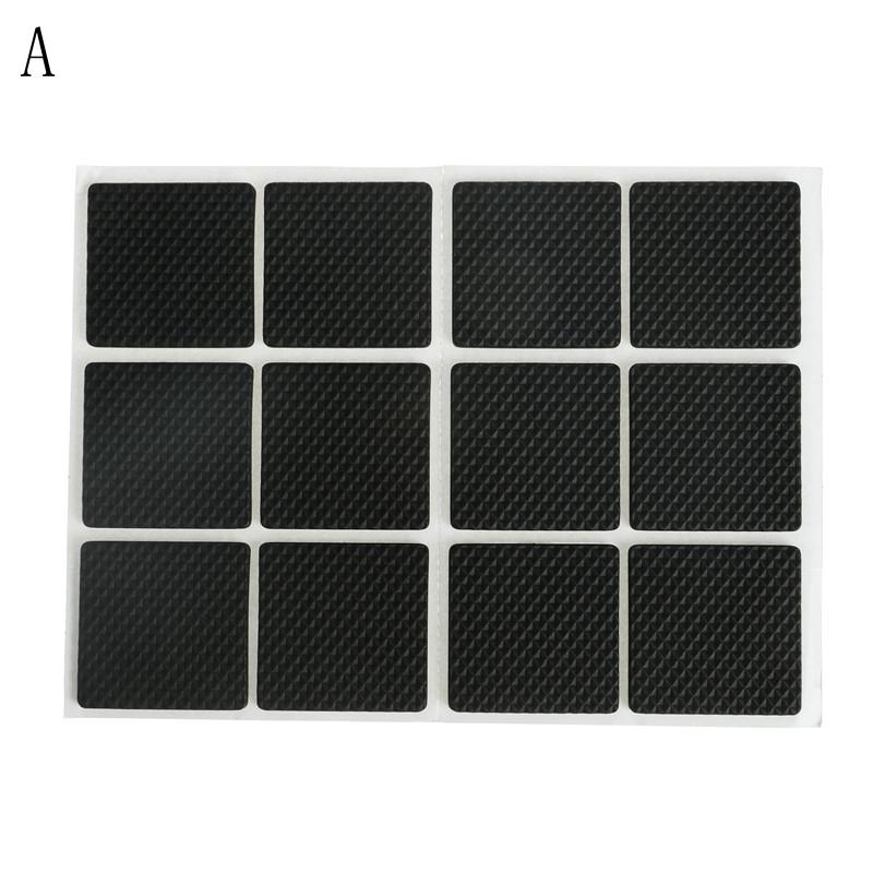 1Set Protecting Furniture Leg Feet Tpr Rubber Pads Felt Pads Anti Slip