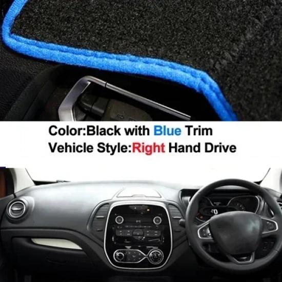 Car Dashboard Cover Non slip pad For Renault Captur 2014 2015 2016 2017 2018 LHD RHD Dash Mat Sun Shade Pad Anti-UV Cushion