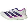 Adizero Adios Pro 4 Белый/Фиолетовый/Лаймовый Взрыв Мужские Кроссовки Спортивный Фиолетовый JR1656