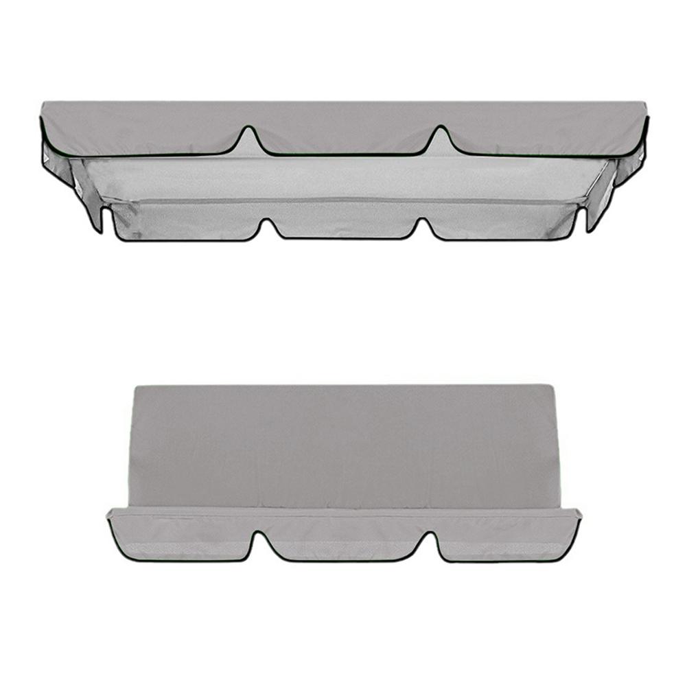 Сменный навес для садовых качелей, водонепроницаемая верхняя крышка для качелей, навес для крыльца, качели для патио, садовые качели на открытом воздухе