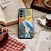 Эстетичный фиолетовый чехол для телефона E-Evergarden для Samsung S 25,24,23,22,30,21,10,9,Ultra,Plus,Lite,FE,4,5 G Мягкий черный чехол