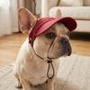 with Ear Holes Dog Sun Hat Sun Protection Pet Visor Hat Dog Sunscreen Hat  Outdoor Use