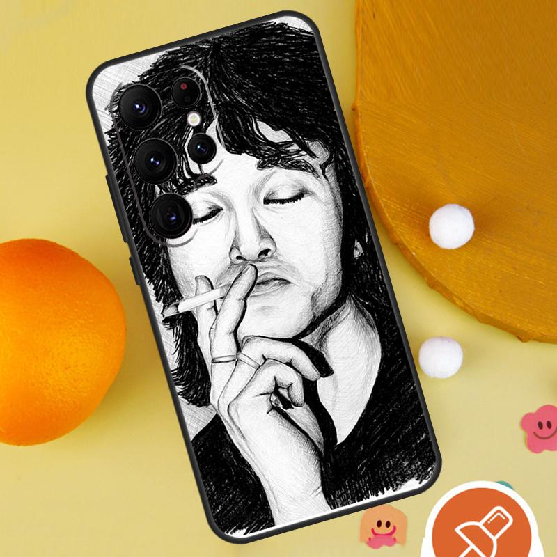 Чехол Viktor Tsoi для Samsung Galaxy S25 Ultra S24 S23 S22 S21 Ultra S9 S10 S20 Plus S24 FE Funda Cover