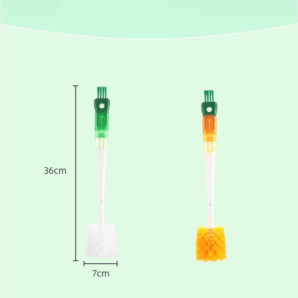 Многофункциональная щетка для чистки чашек с длинной ручкой, щетка для мытья чашек, инструмент для чистки стеклянных молочных бутылок