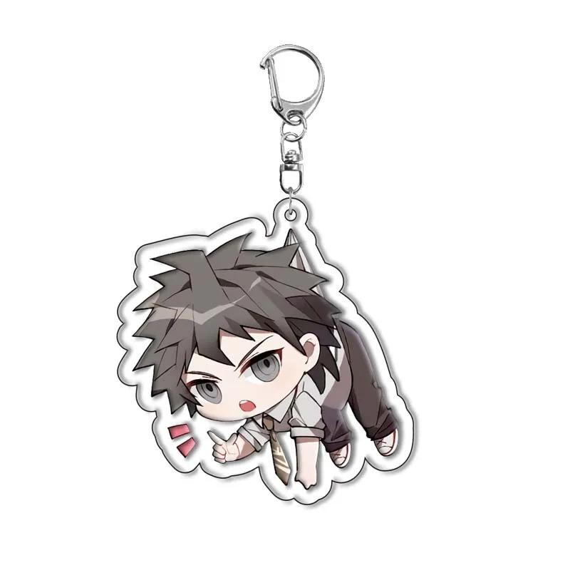Danganronpa Двусторонний Акриловый Брелок Коллекция Фанатов Аниме Игровые Фигурки Нанами ЧиаКи Нагито Комаэда Подвеска Милый Брелок