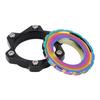 MEIJUN Centerlock to 6 Bolt Fitting Adapter Lockring Aluminium Alloy Axle Hub Adapter for Thru Axle