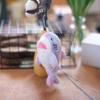 Cute Rainbow Shark Small Pendant Plush Toy Doll Bag Hanging Keychain Doll Doll