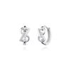 She Silver One-Touch Earrings Sa24B88F
