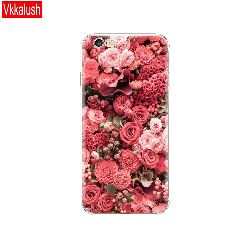 Чехол для iPhone 5S 5 s se se 2020 4 4s, мягкий чехол из ТПУ для телефона Apple iPhone 6s 6 s plus, чехол Fundas, милый бампер