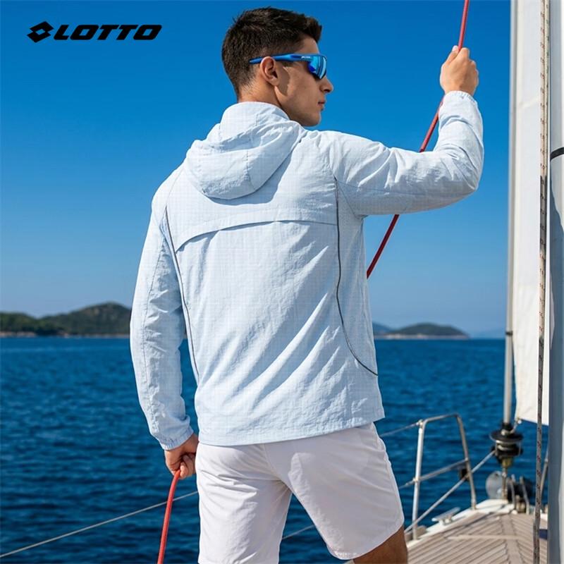 LOTTO Men's UPF50+ Lightweight Sun Protection Jacket