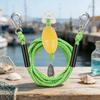 17FT Heavy Duty Boat Tow Rope with 2 Hooks, Floating Ski Harness for Wakeboarding Tubing, Water Sports Towing Line