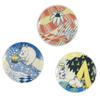Муми-тролль 9 см Маленькие тарелки от Aina Сделано в Ямаке (Набор 3) Серия, Подарок, Япония, Shoten, MM8500-135