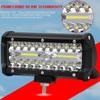 2/1Pcs 7 Inch 120W Combo Off Road Led Light Bars Spot Flood Beam for Work Driving Offroad Boat Car Tractor Truck 4x4 SUV ATV
