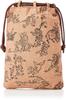 Maruzen Shingen Choju Giga 20 x x 28 Мешок на шнурке, (Чоджу Гига) Дизайн, Коричневый, 1,5 см,
