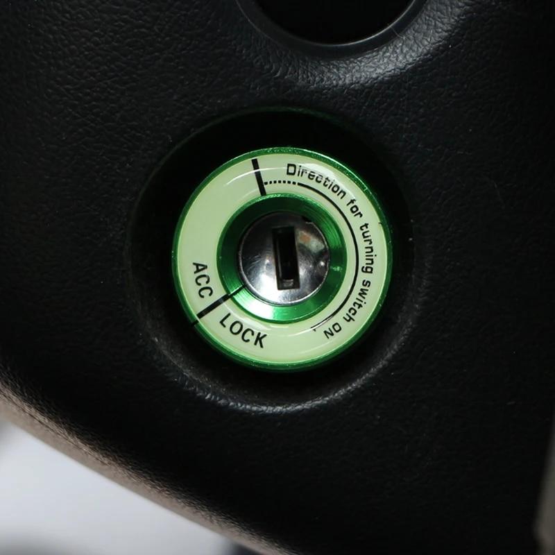 Для Volkswagen VW GOLF 4 5 6 7 MK7 JETTA MK6 MK5 POLO Passat B5 B6 B7 светящийся брелок зажигания, переключатель, накладка, наклейка