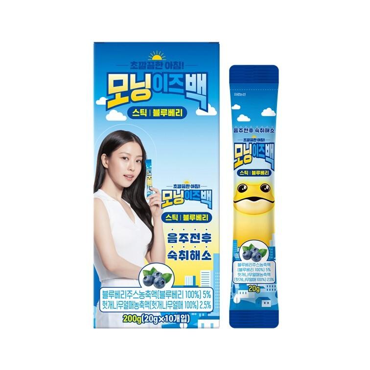 Morning Is Bag Stick Jelly 10 шт., выберите 1 из 3 видов (Зеленое яблоко / Черника / Лимон)