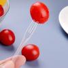 150 шт. Мини-вилка для фруктов, одноразовые пластиковые вилки для вечеринки, вилки для фруктов