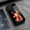 Чехол для телефона E-Elk Reindeer для iPhone 17 Air 16 E Pro Max 15 14 13 Mini 12 Pro 11 Max Plus Черная Стеклянная Крышка