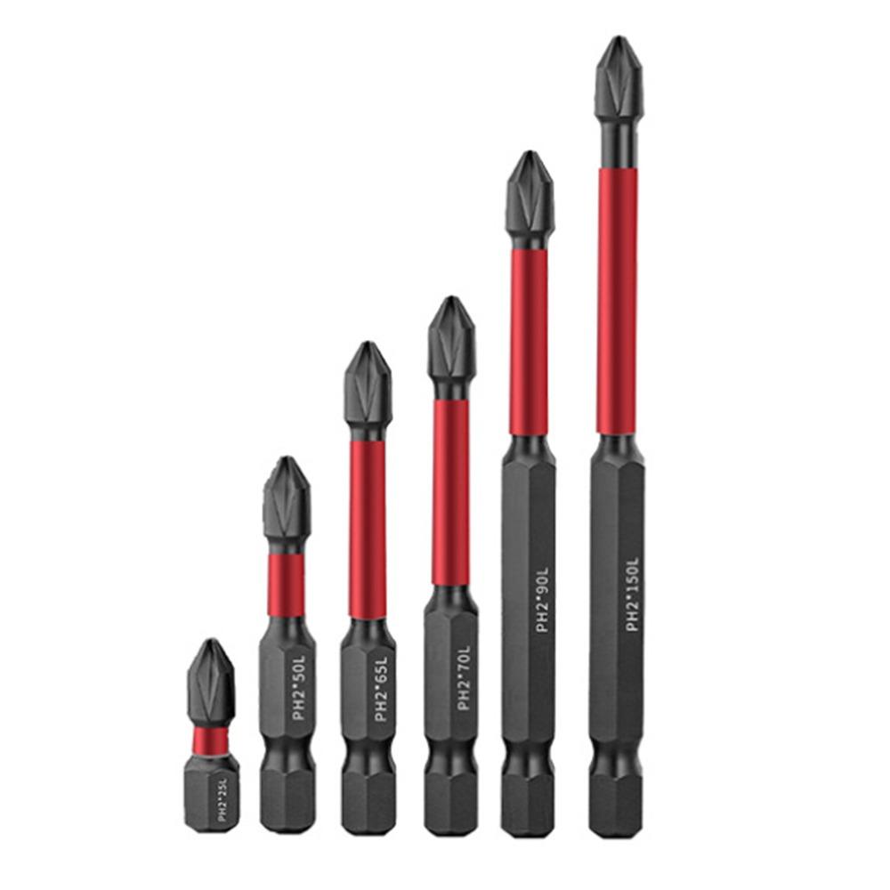 Биты крестовые высокой твердости, нескользящие биты для электрической отвертки, электроинструменты