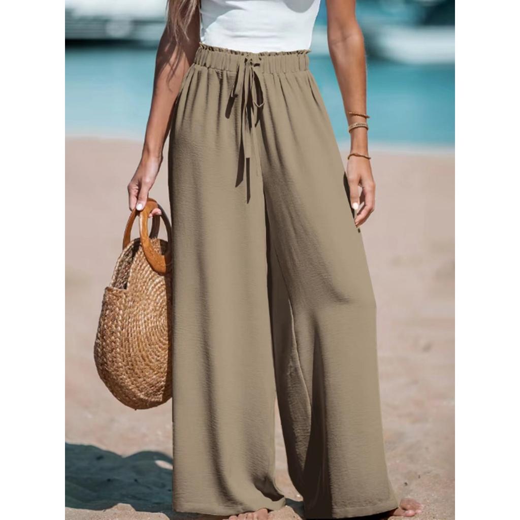 Women's Four Seasons Pants, Casual Comfortable Wide-leg Loose Casual Fashion Pants