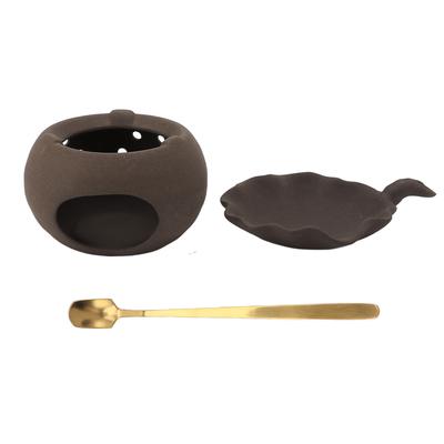 Керамическая жаровня для чая, подогреватель для листового чая, ароматизатор для чая, жарочная емкость из нержавеющей стали