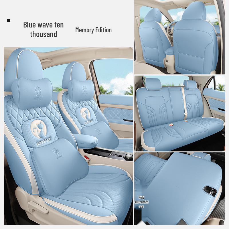 ZFL Sports Leather Seat Cushion Cover for Great Wall ORA Good Cat – All-Season Comfort