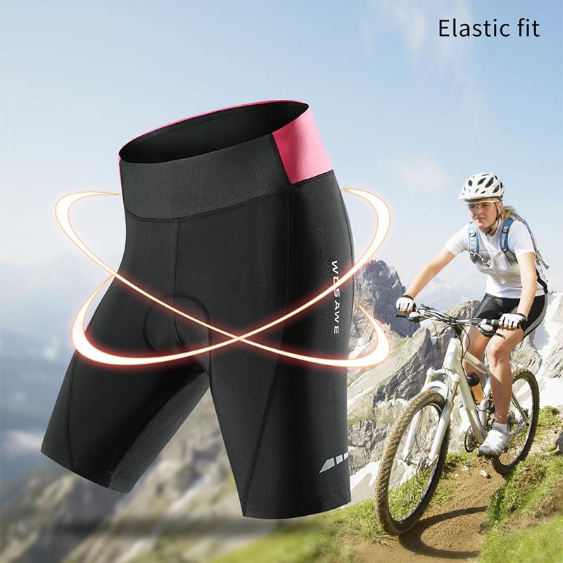 Велосипедные шорты WOSAWE Женские велосипедные спортивные шорты для гонок