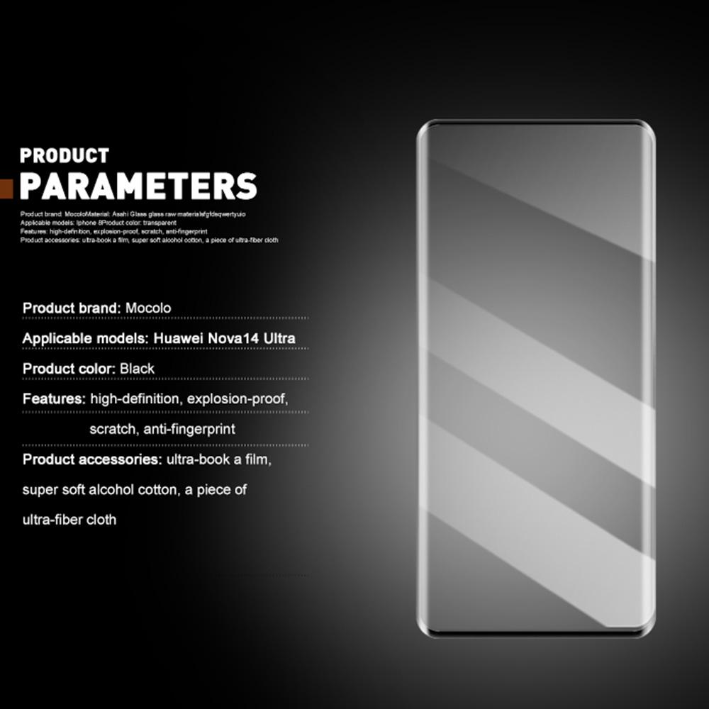 MOCOLO Для Huawei nova 14 Ultra 5G Защитная пленка для экрана 3D Изогнутая Пленка из закаленного стекла