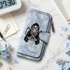 Grim Reaper Pattern Long Wallet Forever Stylish Durable PU Cardholder Purse