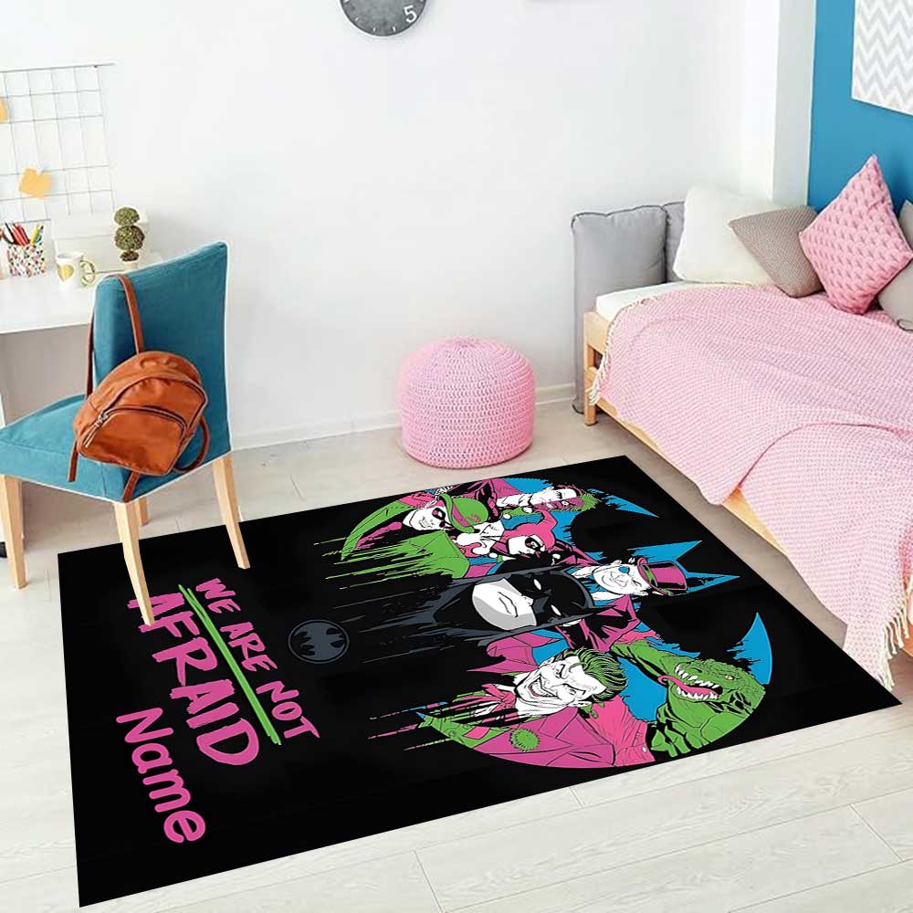Warner Bros. Films (19) Customize your name rug, office chair cushion, home bedroom living room gift.
