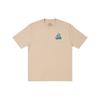 Palace FW21 Футболка с пузырьками унисекс, топы коричневого цвета P21TS201