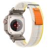 Нейлоновый Ремешок Для Apple Watch Ultra 2/1 49мм 46мм 45мм 44мм Металлический Коннектор Браслет Для iWatch Серии 10 9 8 7 6 5 4 se Мужской Ремешок