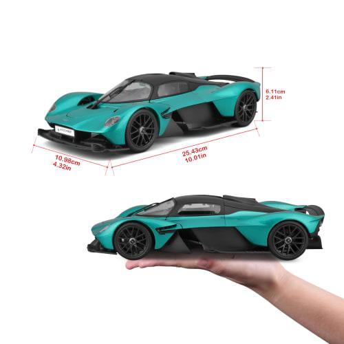 Maisto 1/18 Scale Aston Martin Valkyrie Green Diecast Model Car, Finished Model, 31465 GN