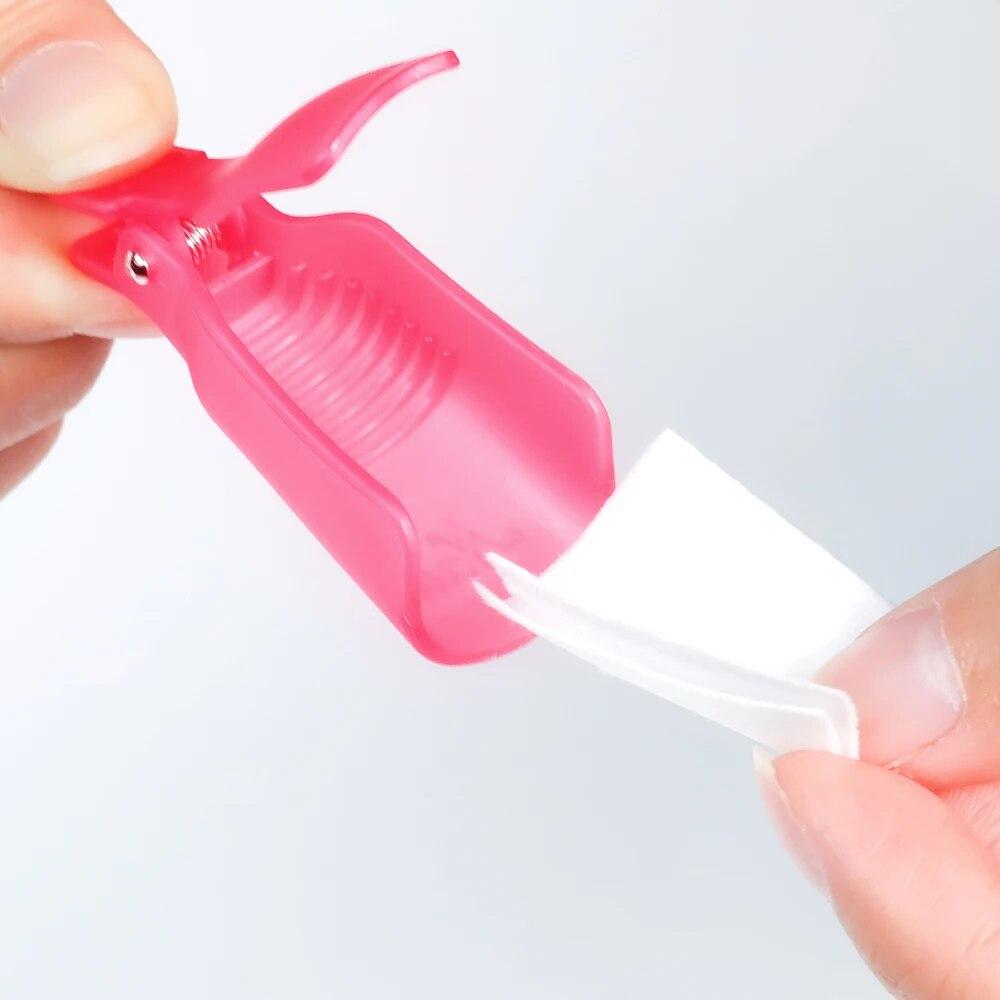 10 шт. акриловых колпачков для ногтей Soak Off Cap Clips для чистки ногтей, маникюра, для снятия УФ-гель-лака, обертки для замачивания, инструменты для пальцев